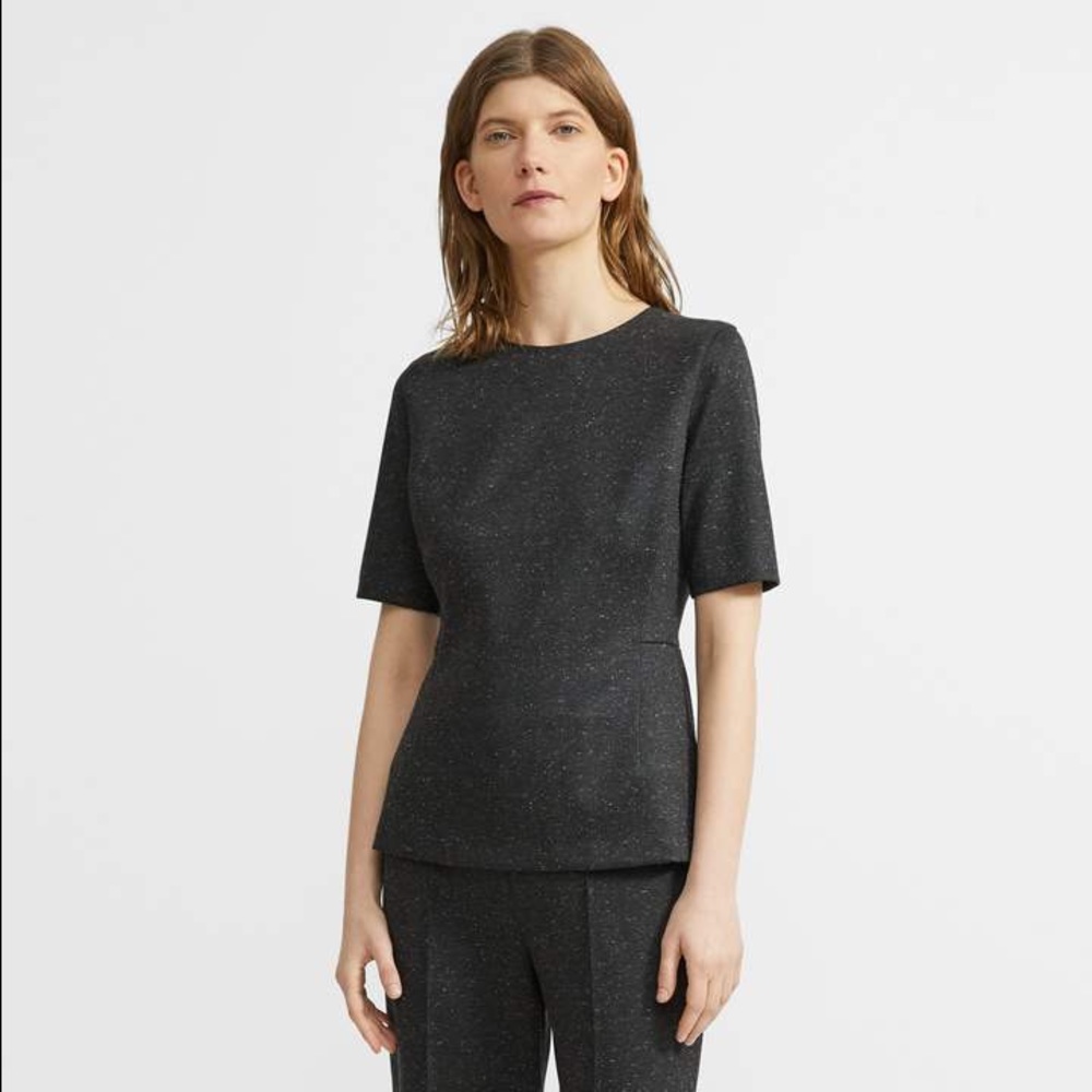 Theory Fitted short sleeve shell